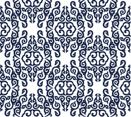 Oriental, folk ornament. Pattern seamless.