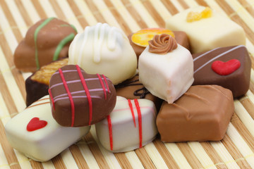 Assorted chocolates