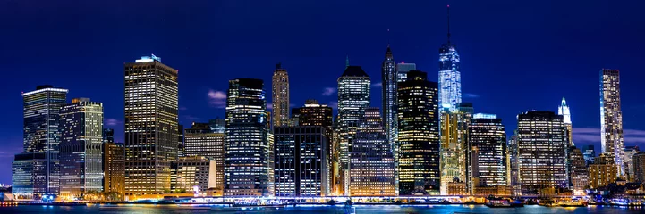 Fotobehang New York panorama © aiisha
