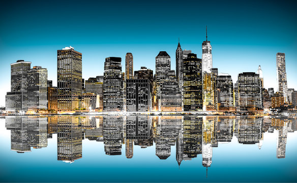 Fototapeta New York panorama