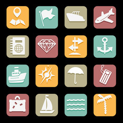 Sea Icons Set