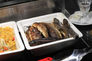 Fried fishes