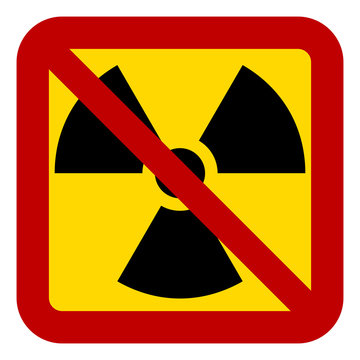 No Nuclear Weapons Sign