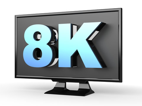 8K resolution in TV