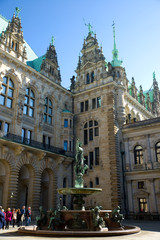 Fototapeta premium Hamburger Rathaus