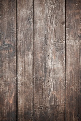 Old wooden planks surface background