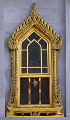 Thai stye window frame