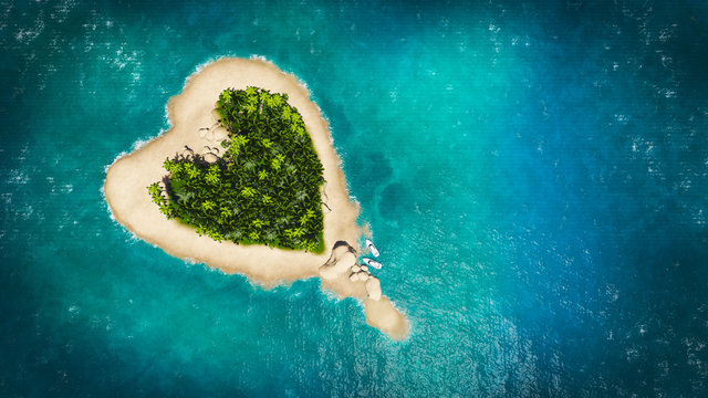 heart island