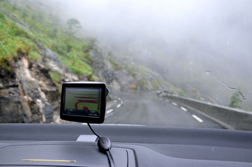 Gps navigation in the mountains