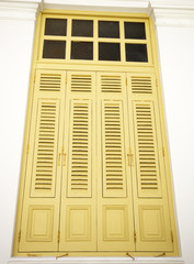 Thai stye window frame