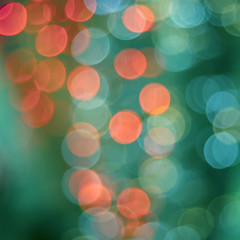blue and red abstract bokeh background