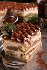 Christmas tiramisu