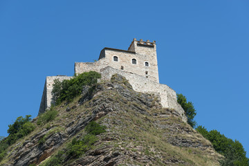 Fototapeta premium Rocca di Varano (Marches, italy)