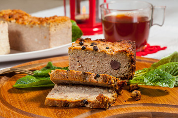 Traditional tasty pate.