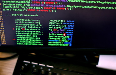 Retrieving passwords from an hacked computer
