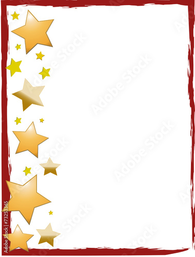 Weihnachten Rahmen Rot Sterne Stockfotos Und Lizenzfreie Vektoren