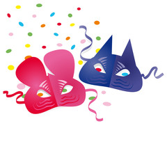 Karneval Masken