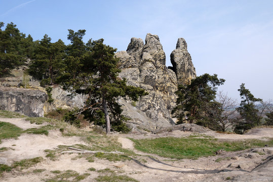 Teufelsmauer bei Timmenrode