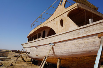Fototapeta na wymiar egypt shipyard
