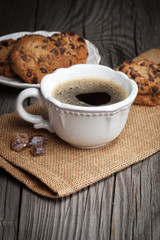 Espresso and cookies