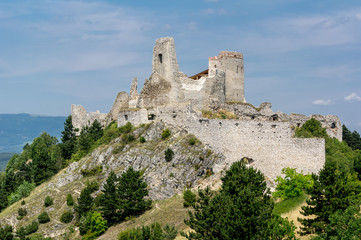 Fototapeta na wymiar Cachtice castle