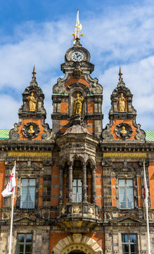 View of Malmo City Hall in Sweden