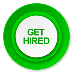 get hired icon