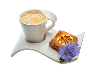 Coffee with pastry