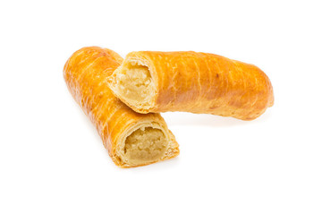 Banketstaaf pieces Sinterklaas isolated