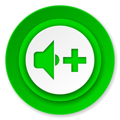 speaker volume icon, music sign