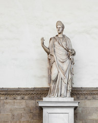 Fototapeta premium Statue outside the Uffizi Gallery