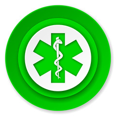 emergency icon, hospital sign
