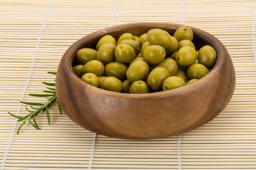 Green olives