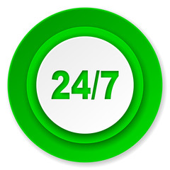 24/7 icon