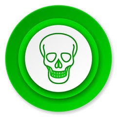 skull icon, death sign