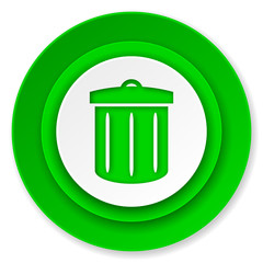 recycle icon, recycle bin sign