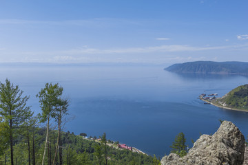 Baikal Lake panorama Russia
