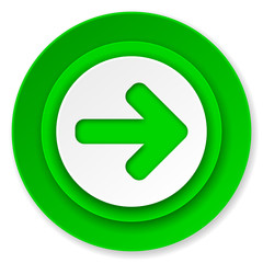 right arrow icon, arrow sign