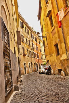 Street in Rome Italy