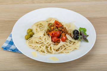 Pasta bolognese
