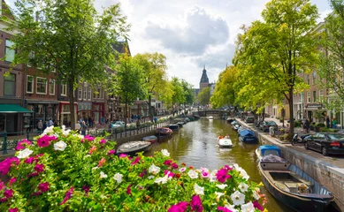 Crédence en verre imprimé Amsterdam Amsterdam