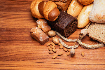 different sorts of bread