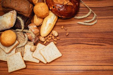 different sorts of bread