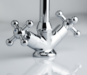 The kitchen water crane