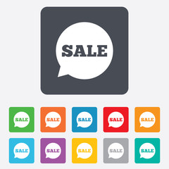 Sale sign icon. Special offer symbol.