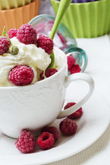 milk cream frozen dessert