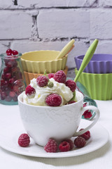 milk cream frozen dessert