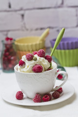 milk cream frozen dessert