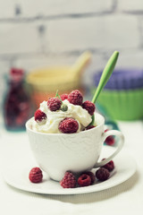 milk cream frozen dessert