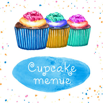 Cupcakes Menue